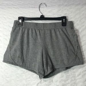 Grey Casual Shorts